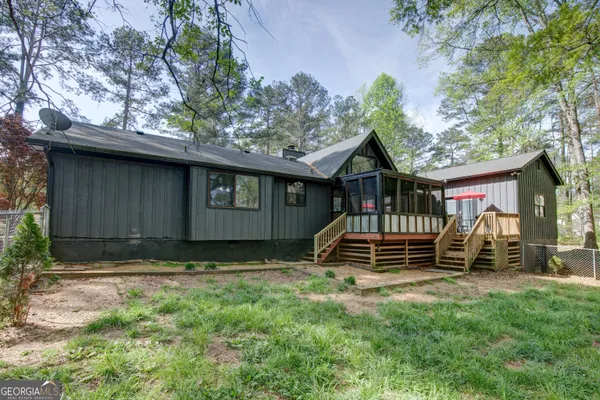 a view of outdoor space yard and deck