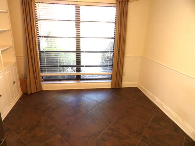 a view of a room with window