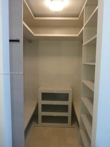 a view of walk in closet