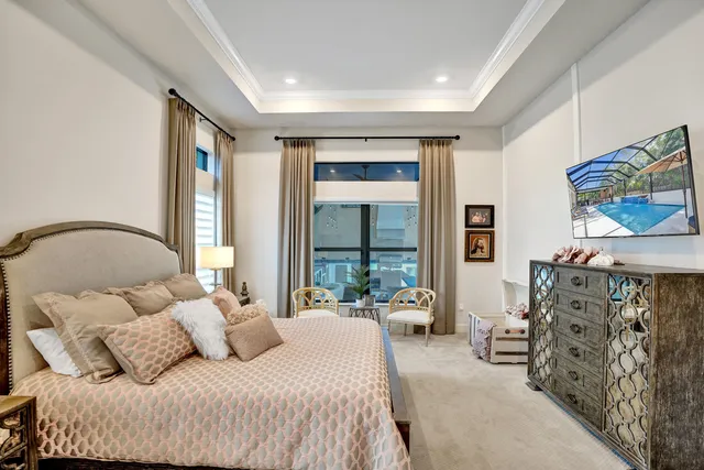 a kitchen with a table chairs stove and cabinets