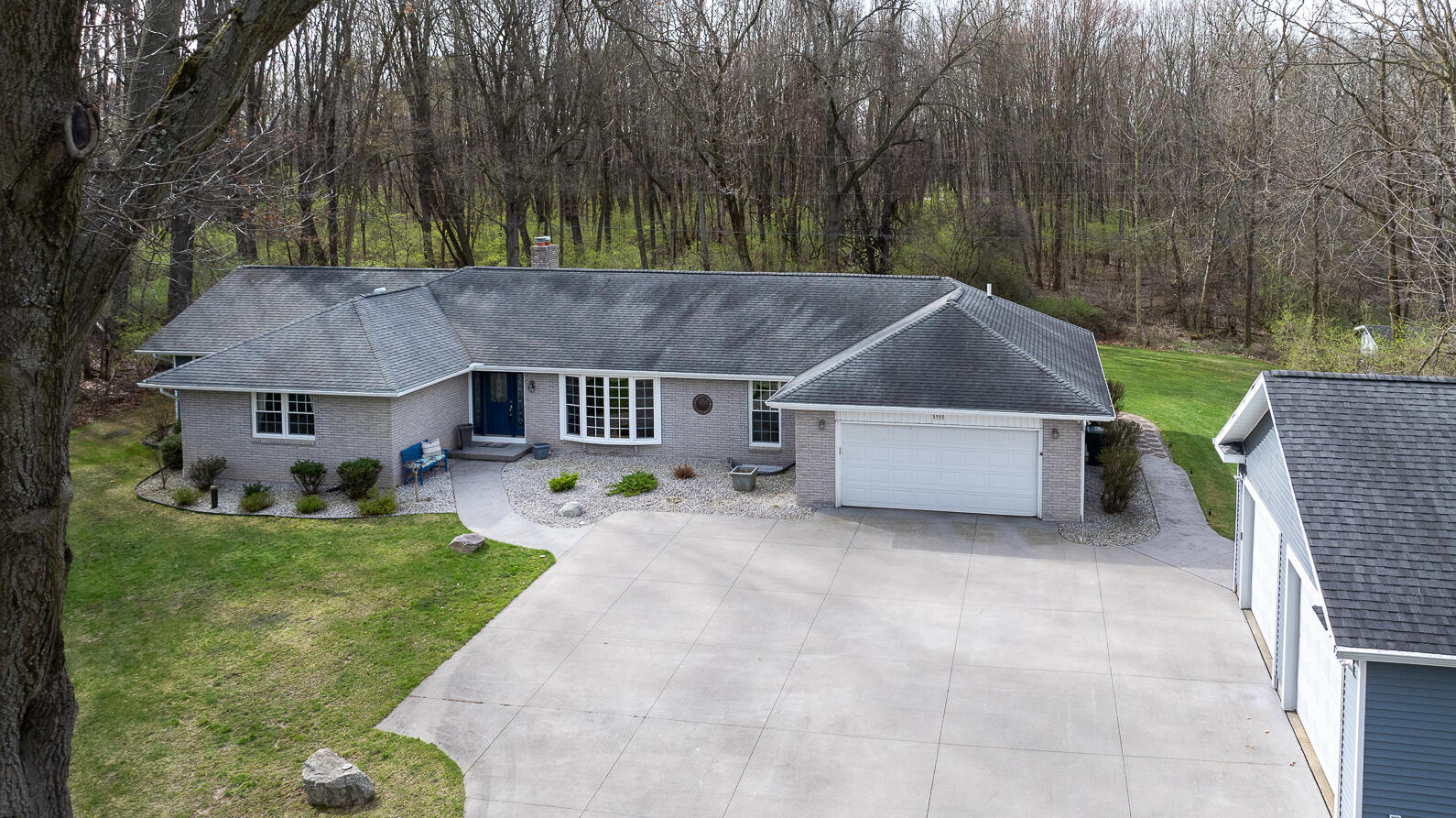 5905 McCain Road Jackson, MI 49201 - Photo 60 of 71 5905 McCain Rd Jackson MI (Aerial Photo)