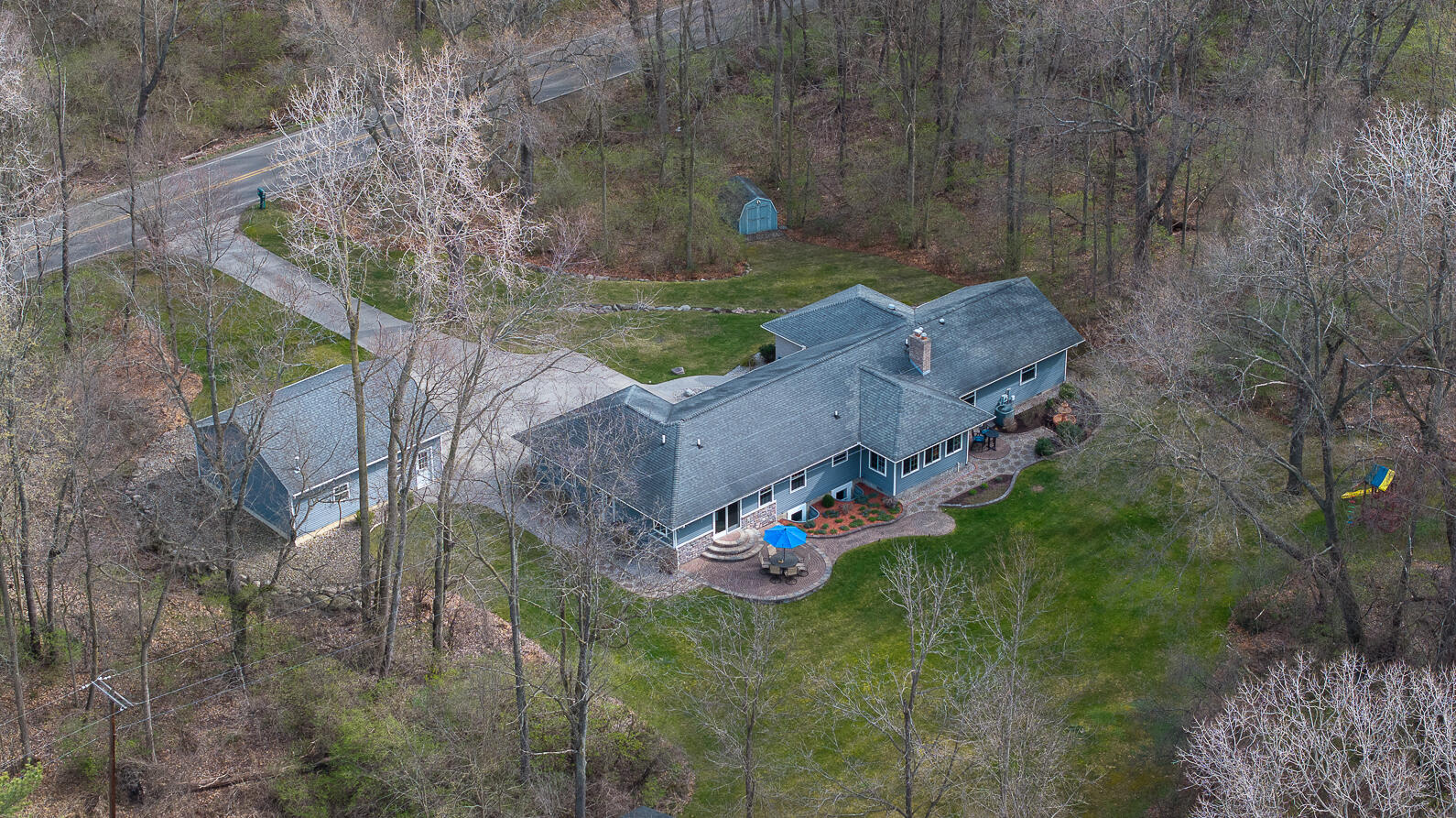 5905 McCain Road Jackson, MI 49201 - Photo 64 of 71 5905 McCain Rd Jackson MI (Aerial Photo)