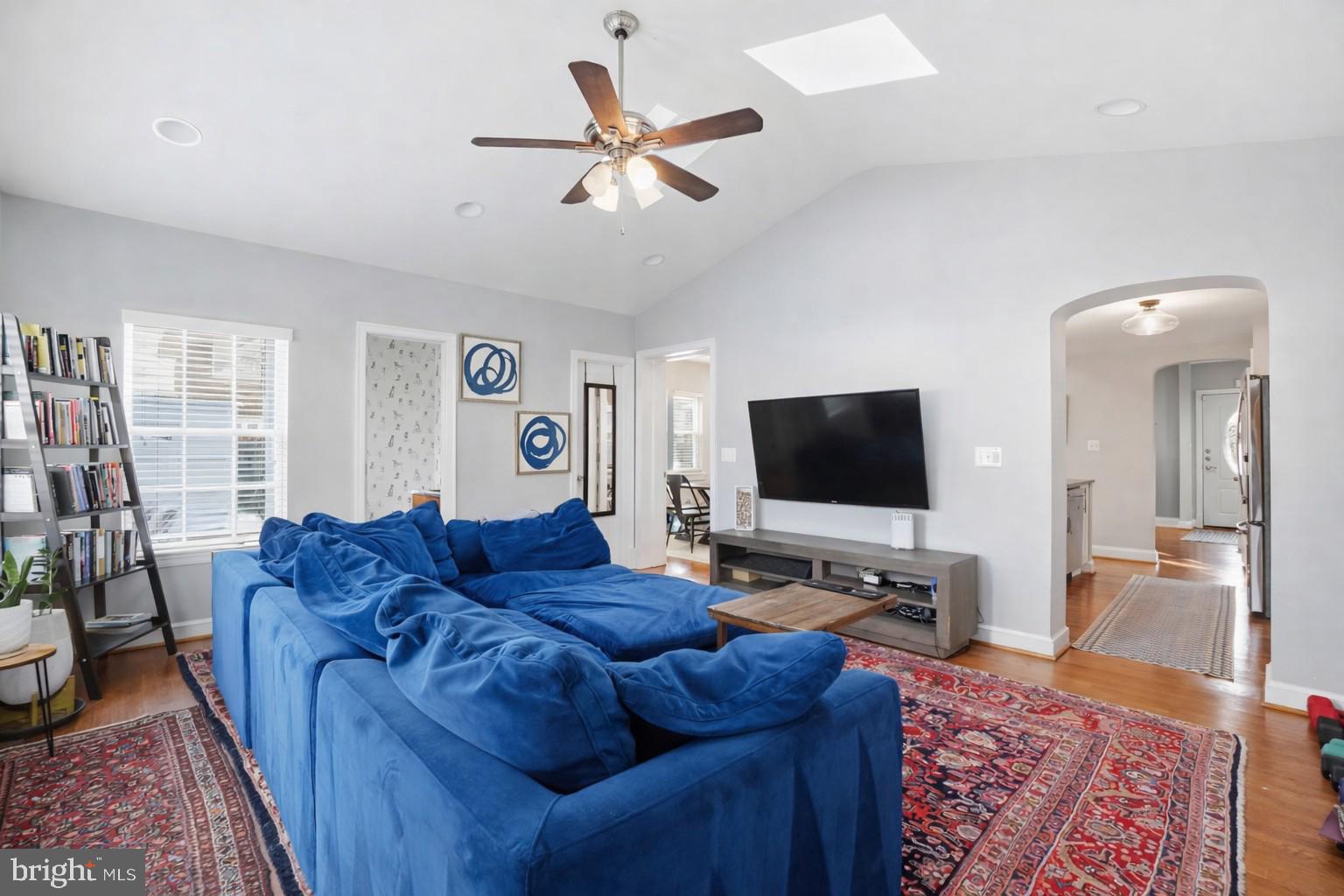 31 Milmarson Place Northwest Washington, DC 20011 - Photo 15 of 57 Sun Room with view of Kitchen and Dining Room
