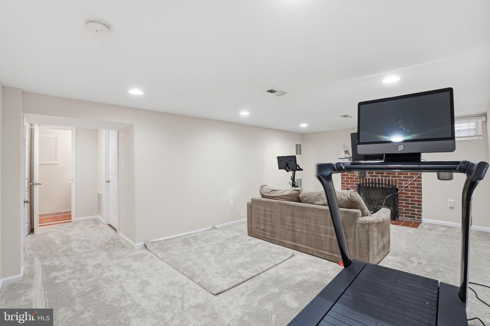 31 Milmarson Place Northwest Washington, DC 20011 - Photo 33 of 57 Lower Level Rec Room