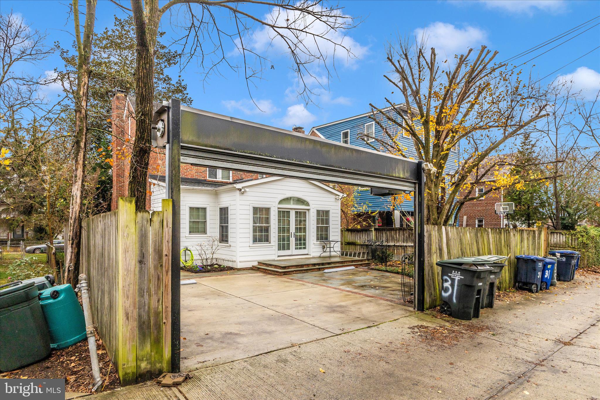 31 Milmarson Place Northwest Washington, DC 20011 - Photo 50 of 57 Automated Garage Rolling door - metal frame