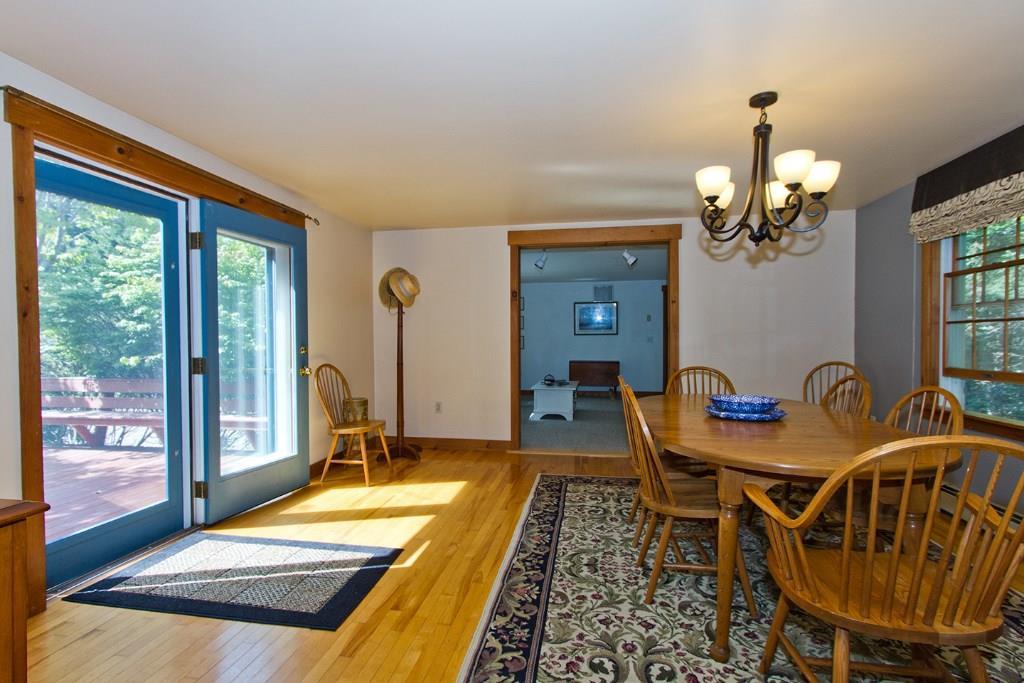 94 Shermans Point Road Camden, ME 04843 - Photo 6 of 24 Dining Room with door to the deck