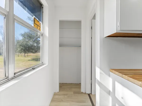 a view of front door