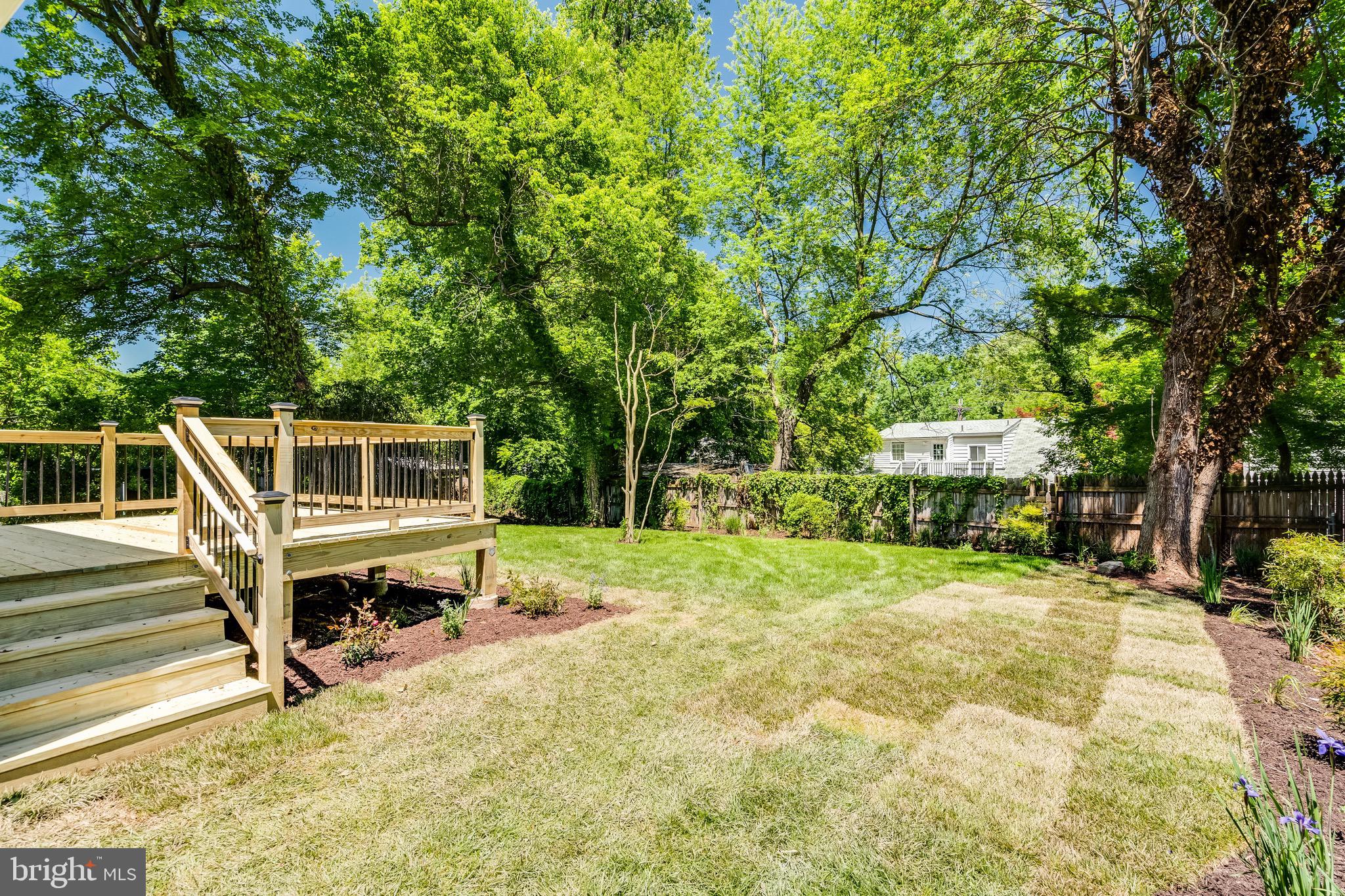 3823 Greenly Street Silver Spring, MD 20906 - Photo 10 of 26 Expansive Rear Yard