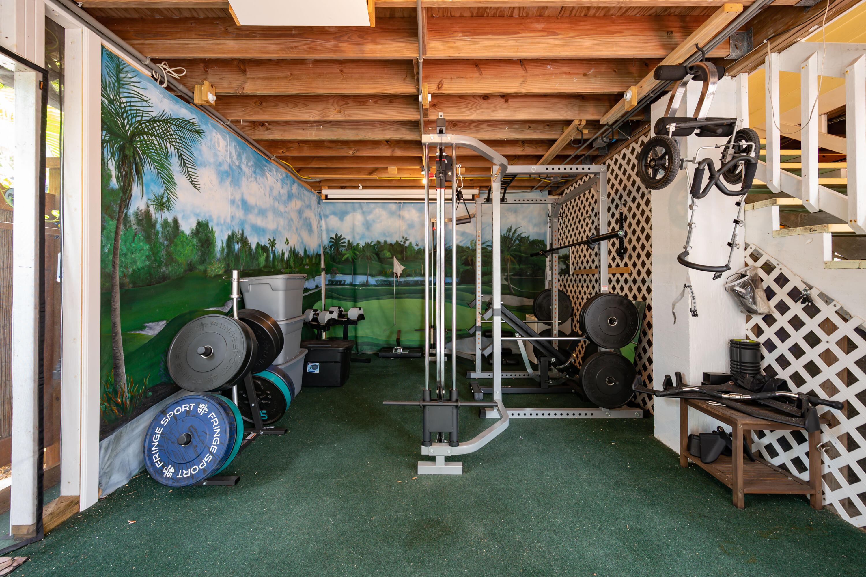 29072 Cedar Drive Big Pine Key, FL 33043 - Photo 46 of 59 Lower Level Outdoor Gym