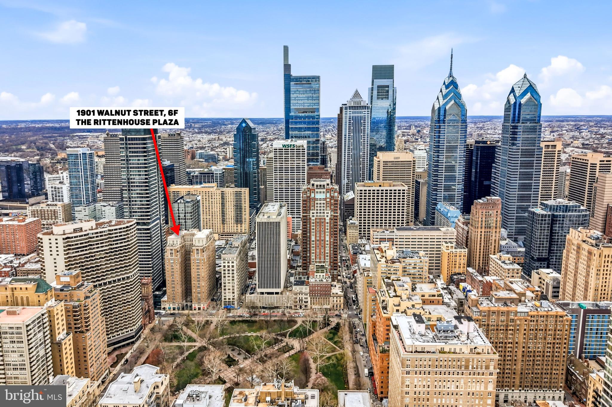 1901 Walnut Street, Unit 6F Philadelphia, PA 19103 - Photo 2 of 32 a view of city