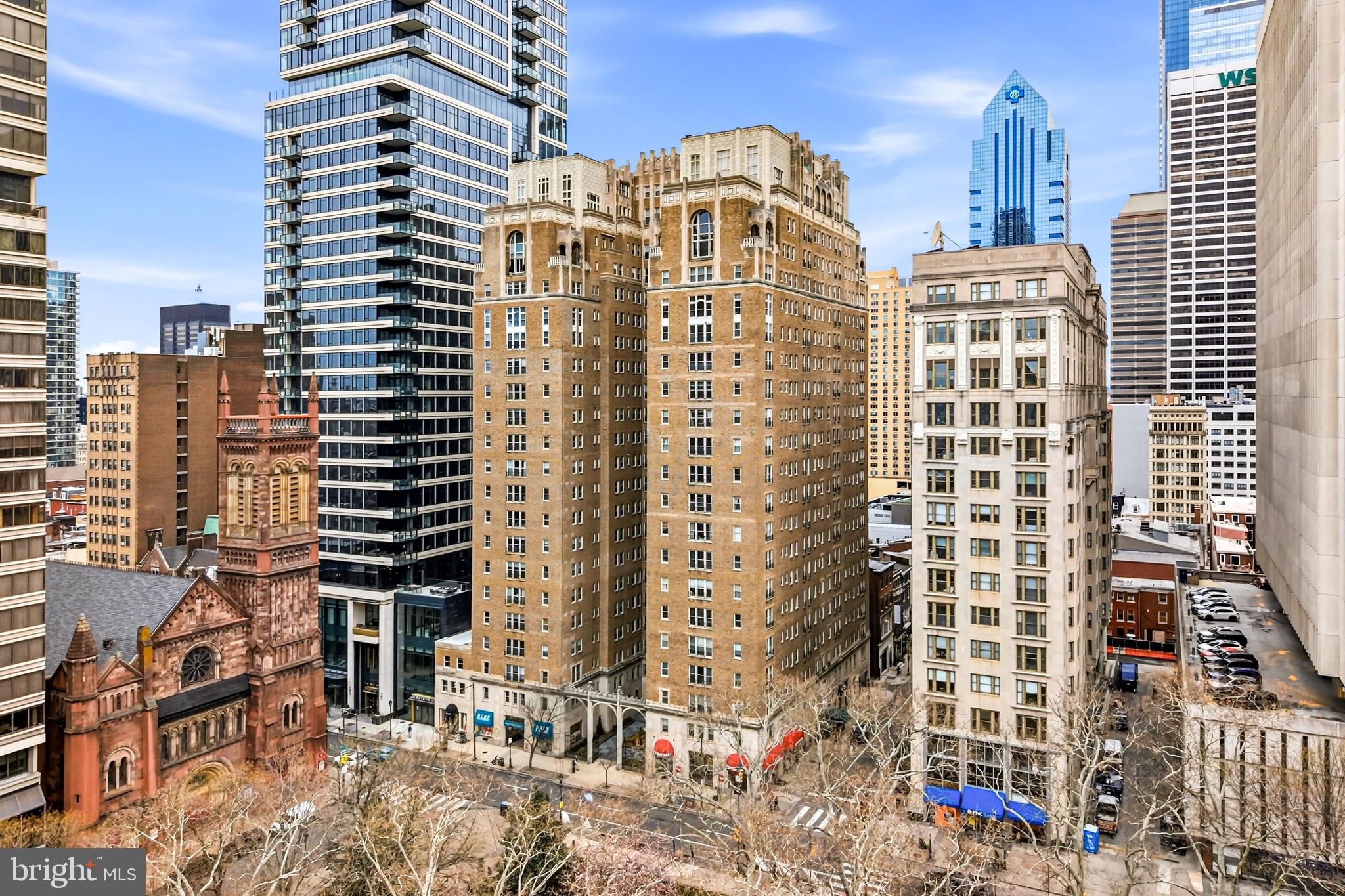 1901 Walnut Street, Unit 6F Philadelphia, PA 19103 - Photo 3 of 32 a front view of a multi story building