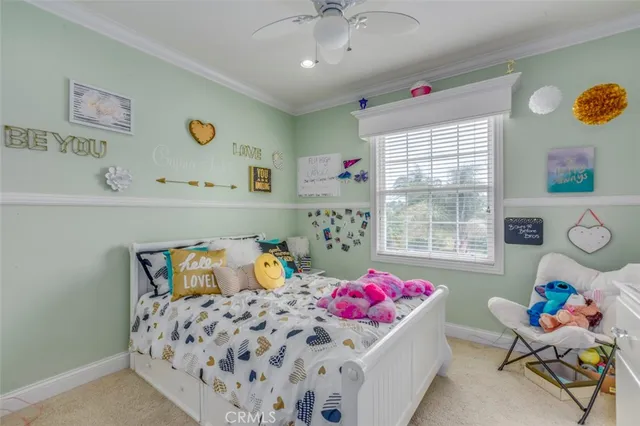 a room with furniture and a window