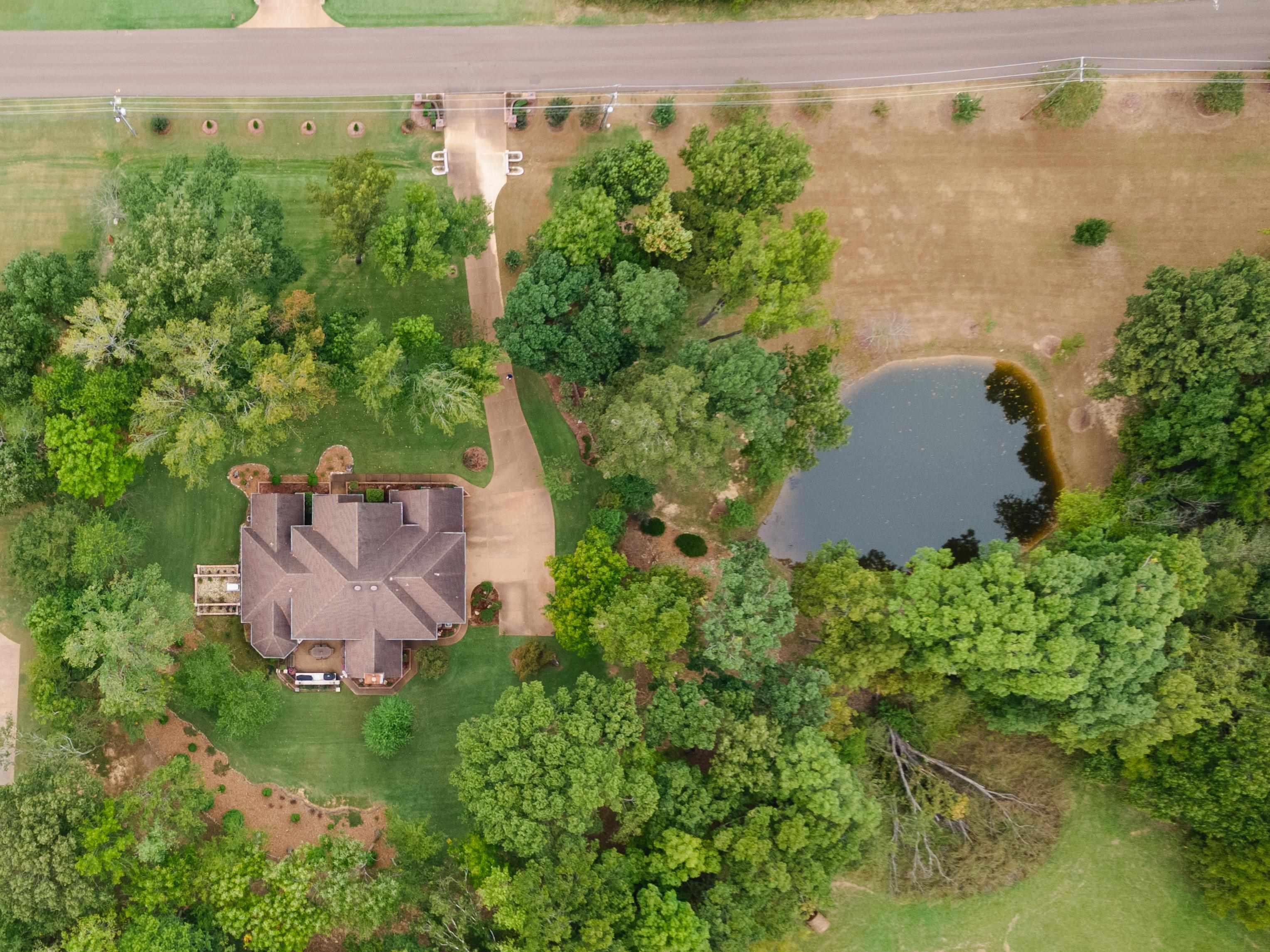 11241 Latting Road Eads, TN 38028 - Photo 31 of 31 an aerial view of a house with yard and outdoor space