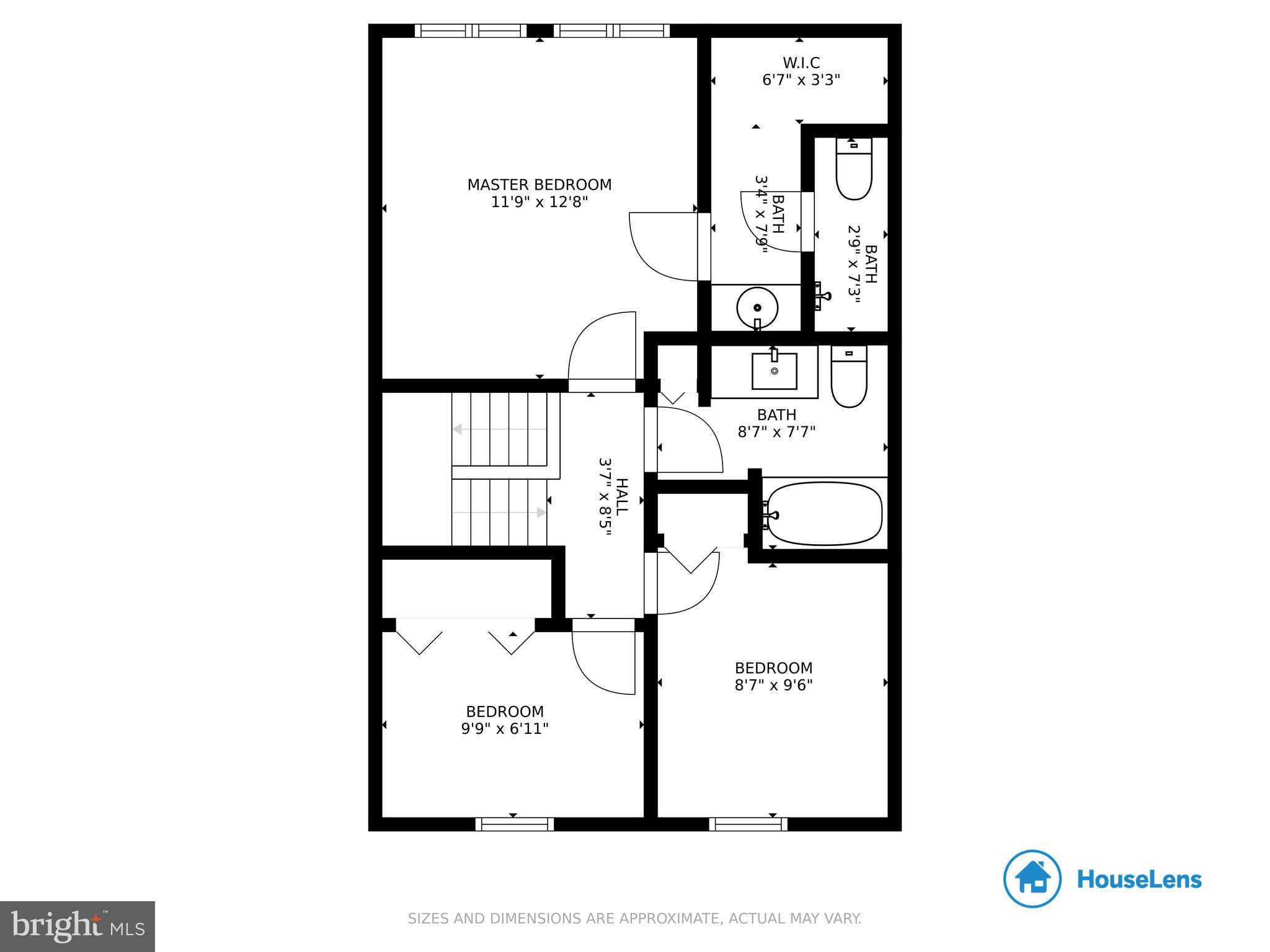 11500 Ivy Bush Court Reston, VA 20191 - Photo 32 of 33 Upper Level Floor Plan