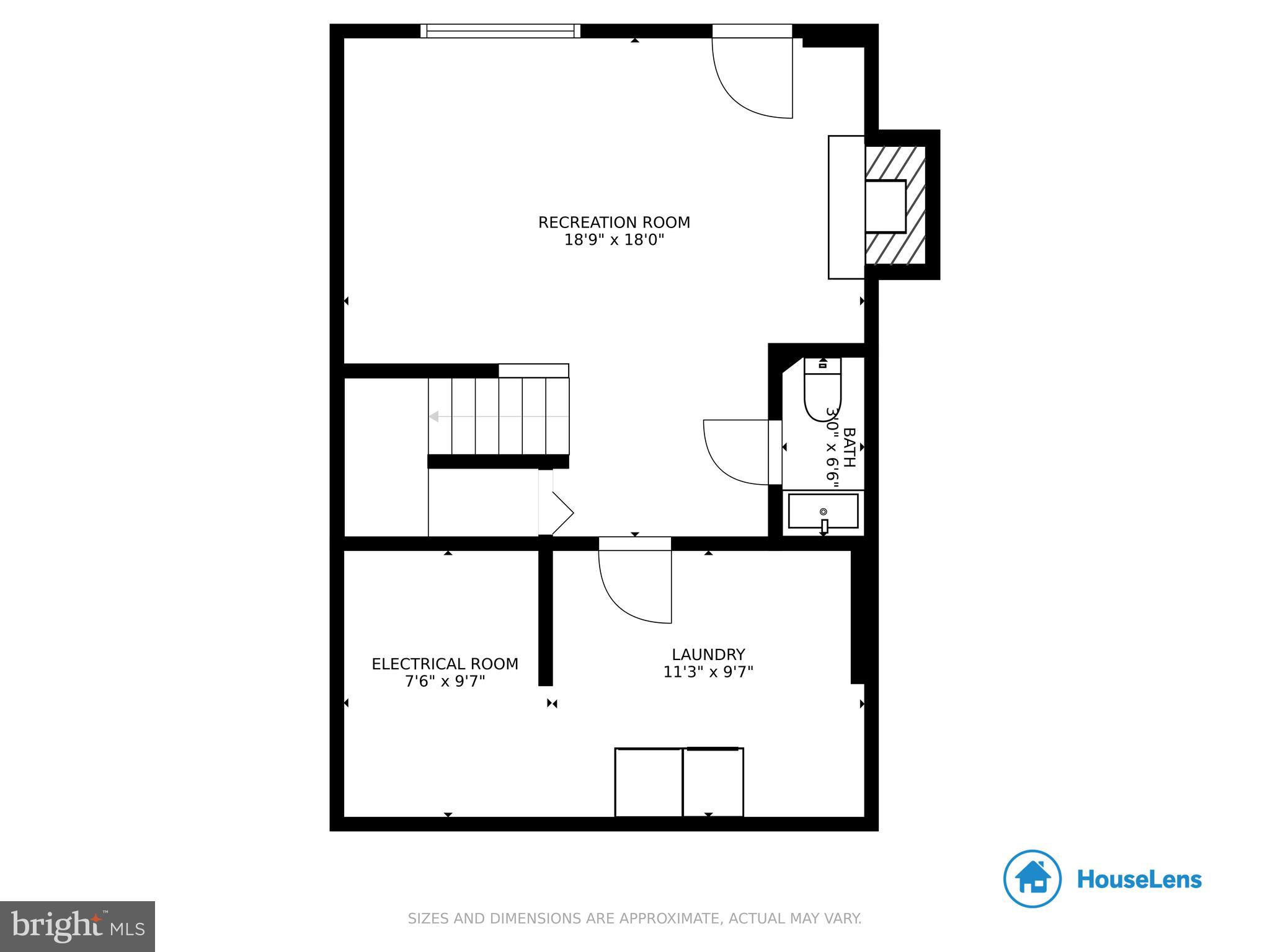 11500 Ivy Bush Court Reston, VA 20191 - Photo 33 of 33 Lower Level Floor Plan