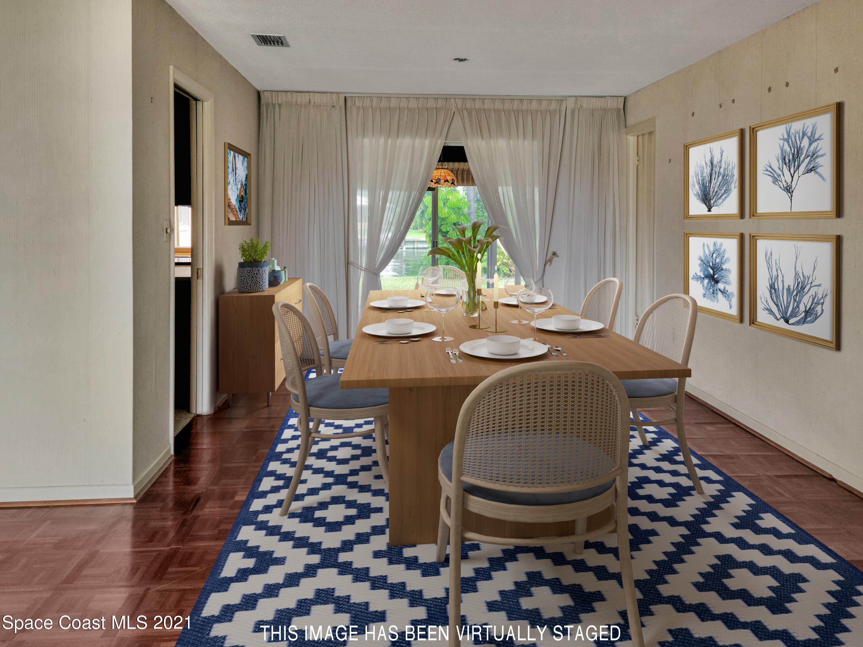 47 Country Club Road Cocoa Beach, FL 32931 - Photo 10 of 32 dining room furnished