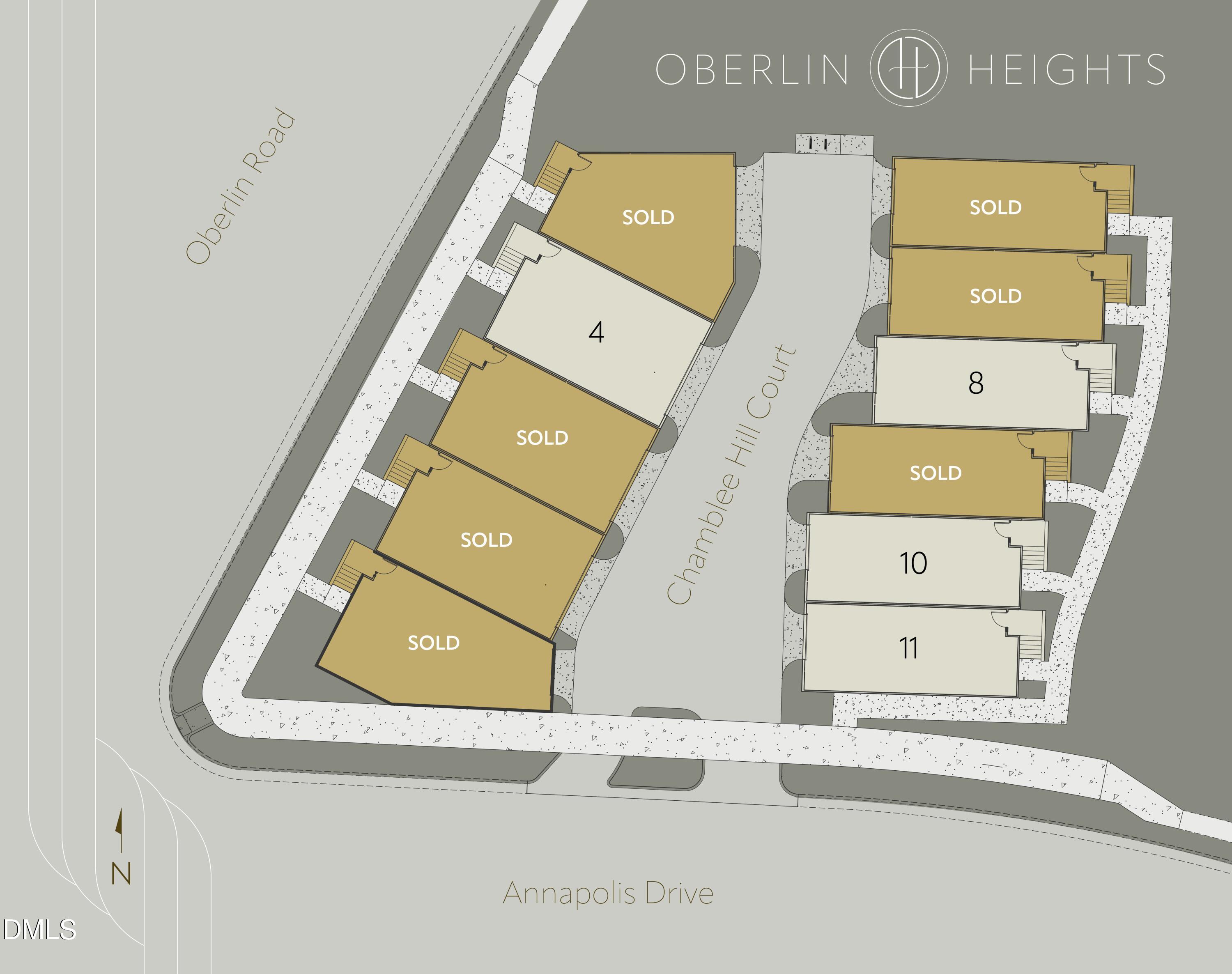 1304 Chamblee Hill Raleigh, NC 27608 - Photo 43 of 50 Oberlin_Heights_Site_Map_vFinal_4 10 26