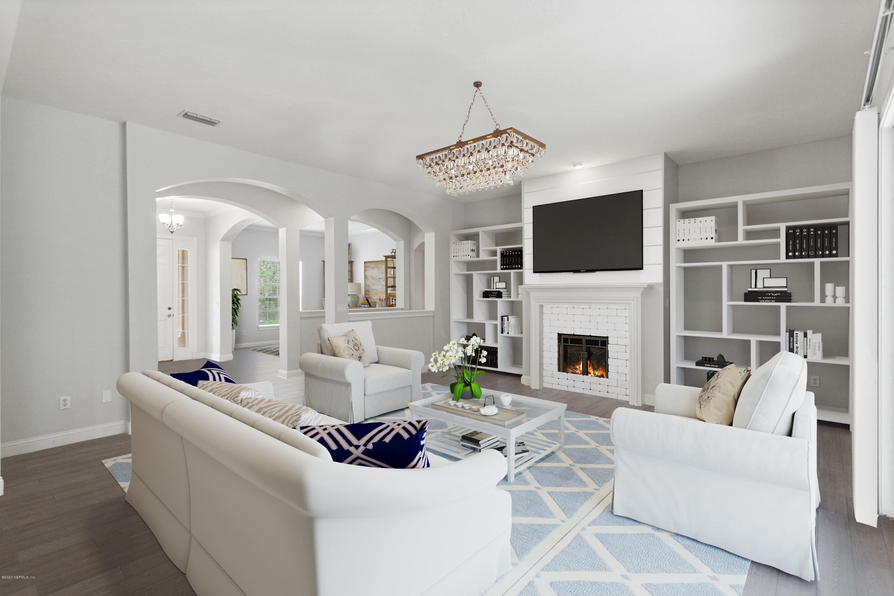 501 Sebastian Square St. Augustine, FL 32095 - Photo 5 of 58 Virtual Staging Family Room_final
