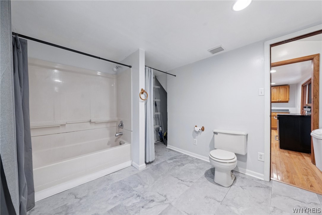 8420 Akron Road Royalton, NY 14094 - Photo 14 of 46 Large 1st floor bath. Room for a 1st floor laundry