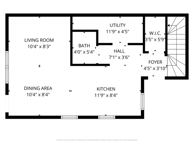 a picture of a bench in a wall