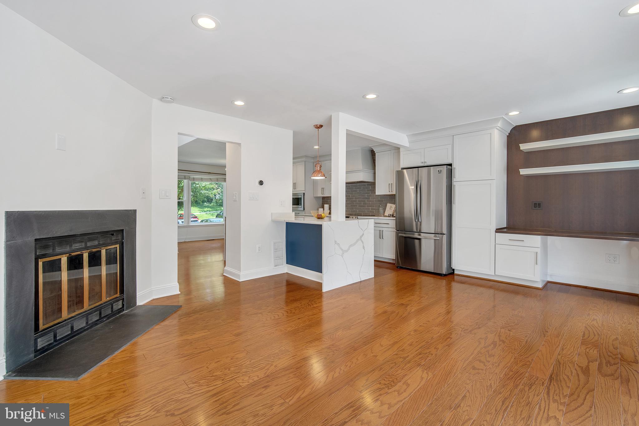 9105 Saffron Lane Silver Spring, MD 20901 - Photo 15 of 43 Wood burning fireplace