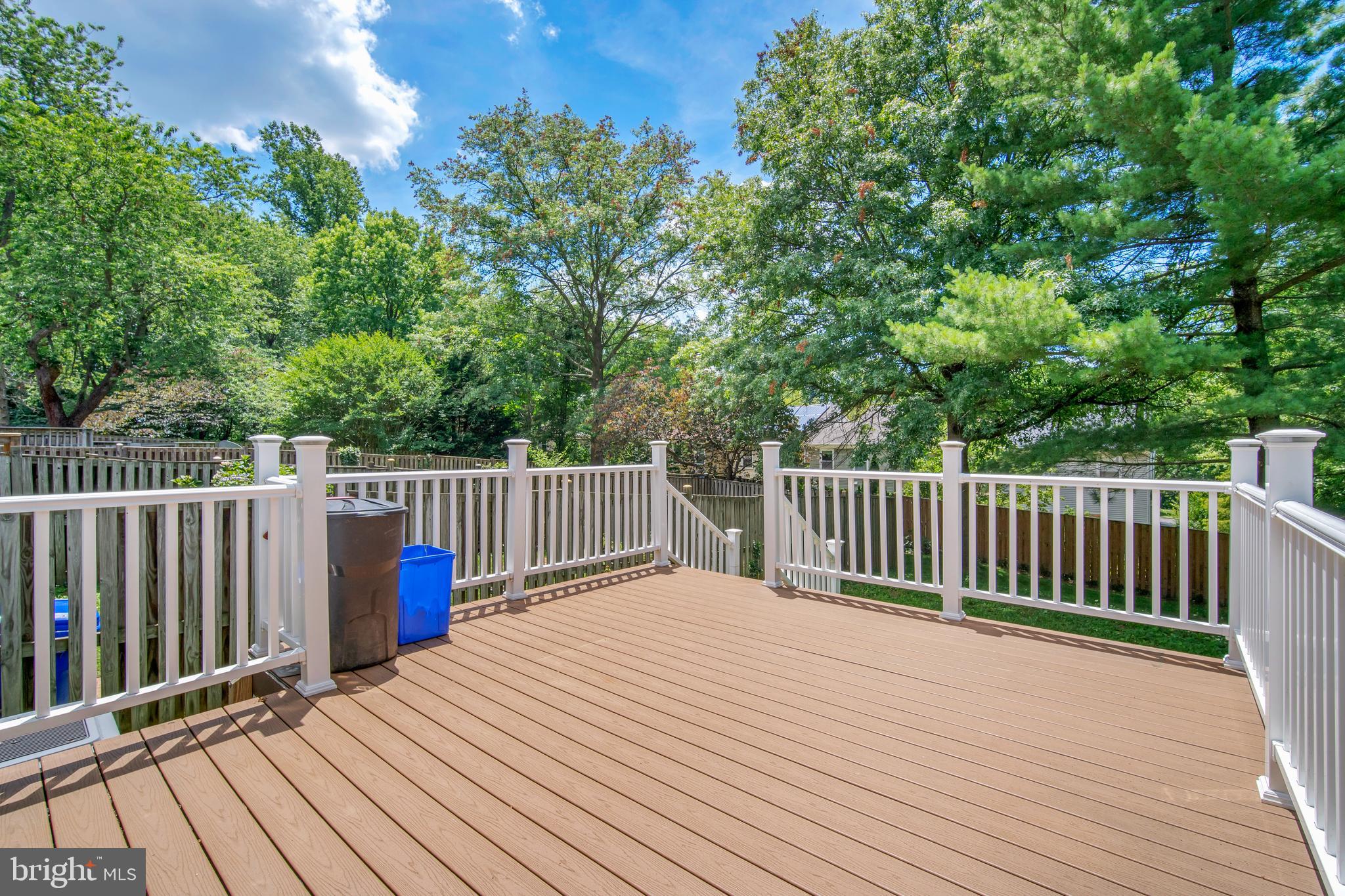 9105 Saffron Lane Silver Spring, MD 20901 - Photo 36 of 43 Huge composite deck