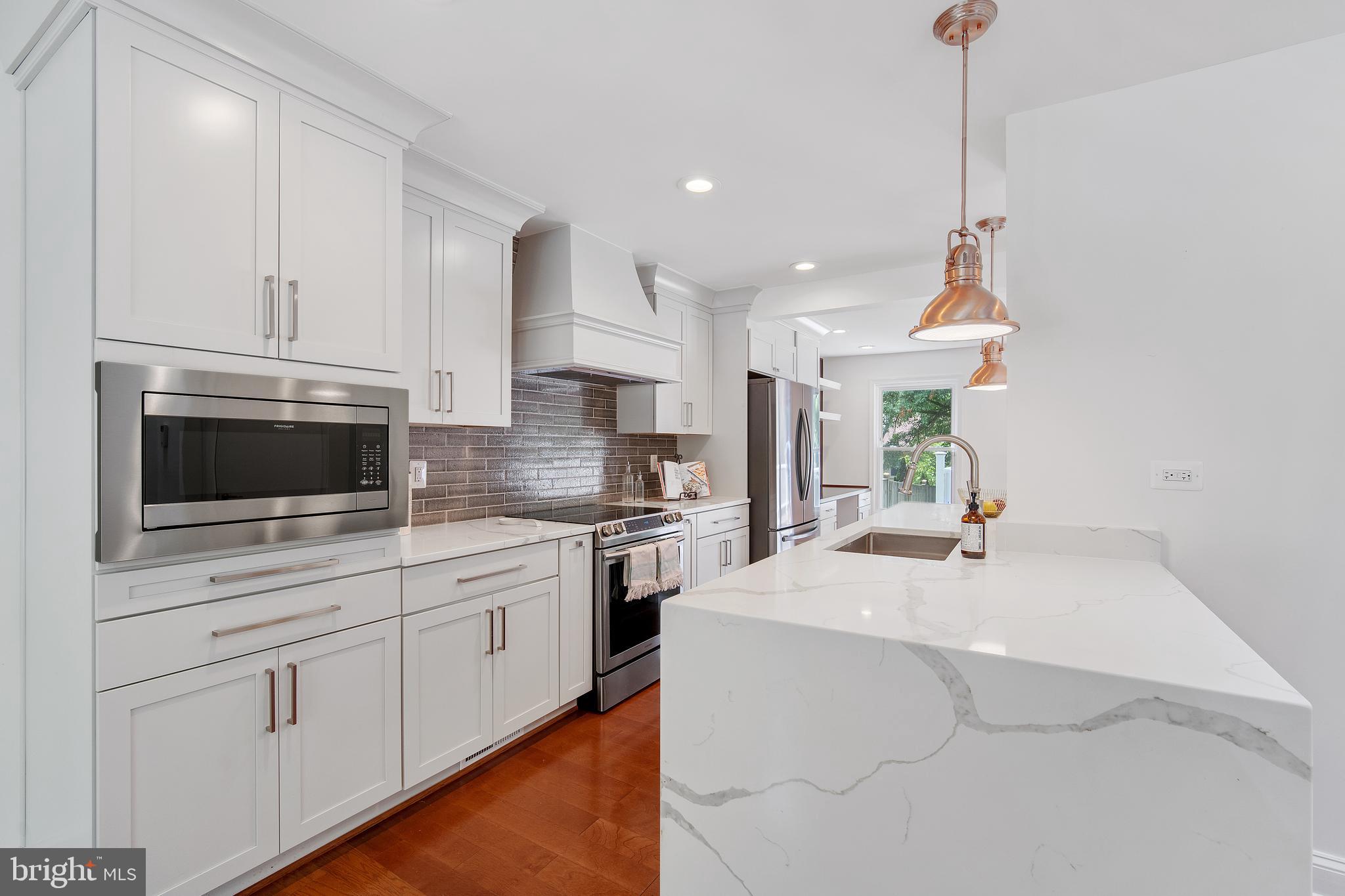 9105 Saffron Lane Silver Spring, MD 20901 - Photo 9 of 43 Kitchen has been expanded...