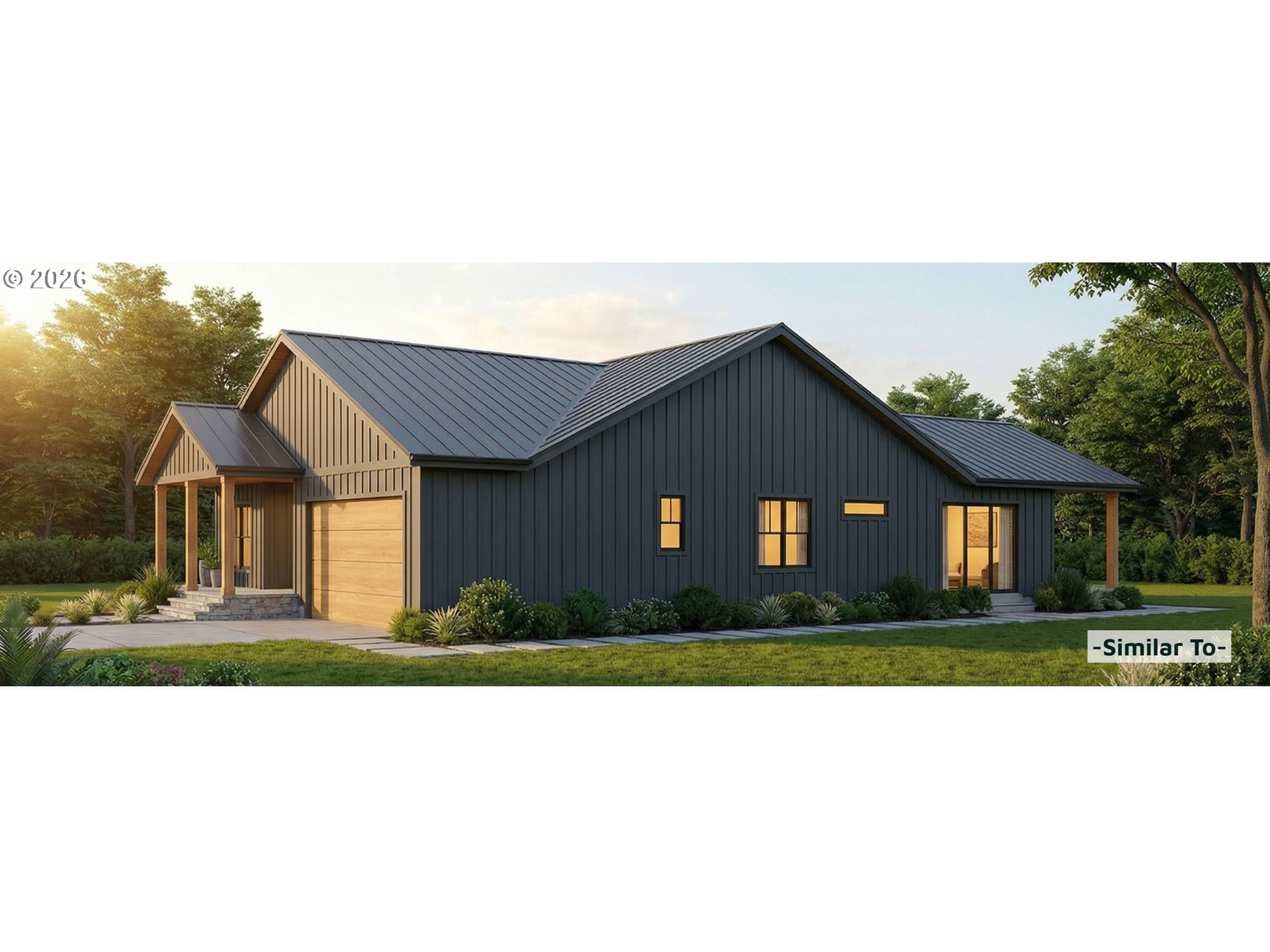 9 Marion Court Mount Angel, OR 97362 - Photo 5 of 11 a front view of house with yard and green space