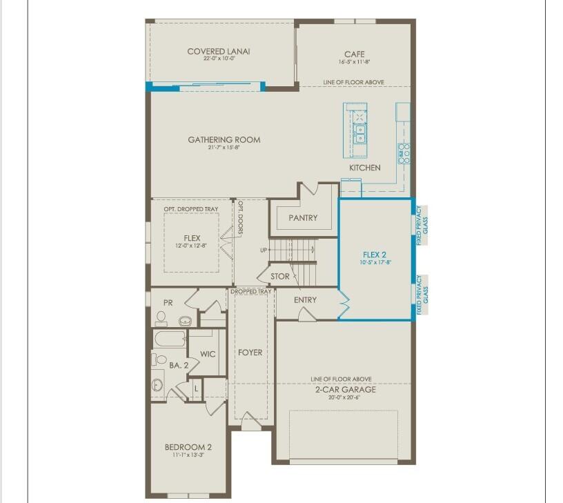 4670 Southwest Cornerstone Way, Unit 236 SCARLETT Stuart, FL 34997 - Photo 2 of 25 Scarlett Floor1