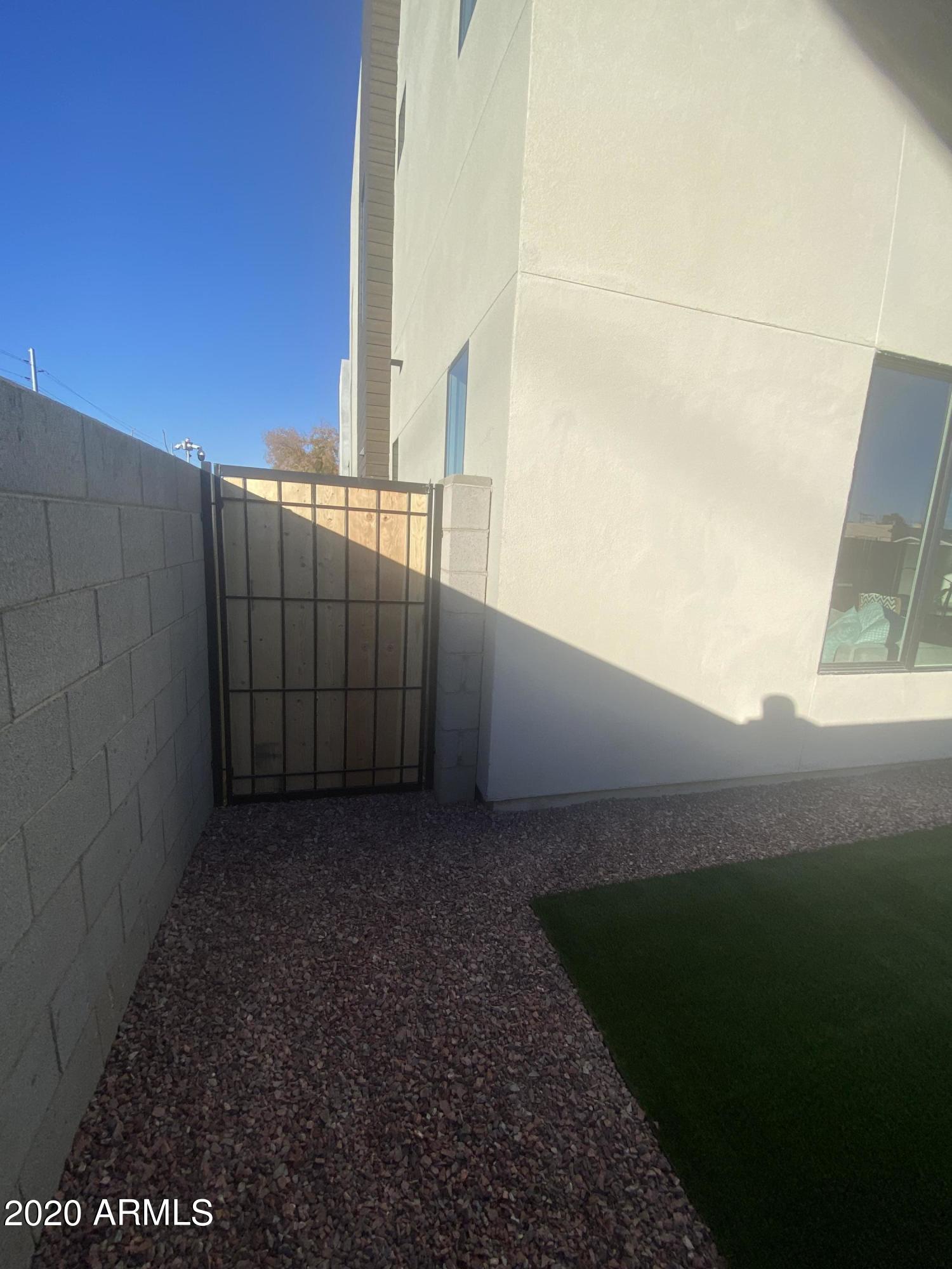 6301 North 12th Street, Unit 6 Phoenix, AZ 85014 - Photo 23 of 23 Private Gate to yard