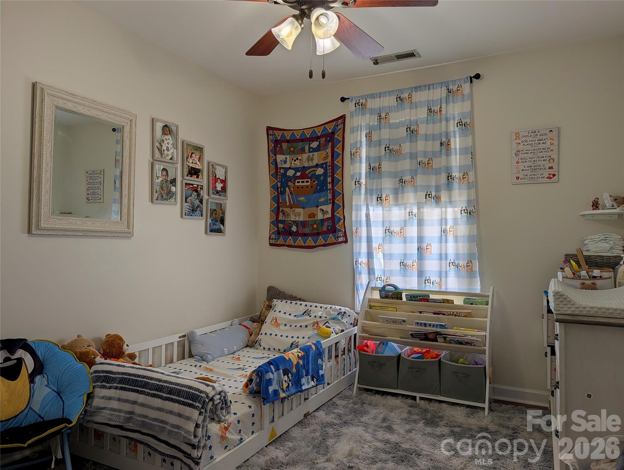 505 Azure Avenue Albemarle, NC 28001 - Photo 17 of 20 a bedroom with furniture and a window