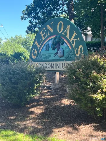 a view of outdoor space with sign board