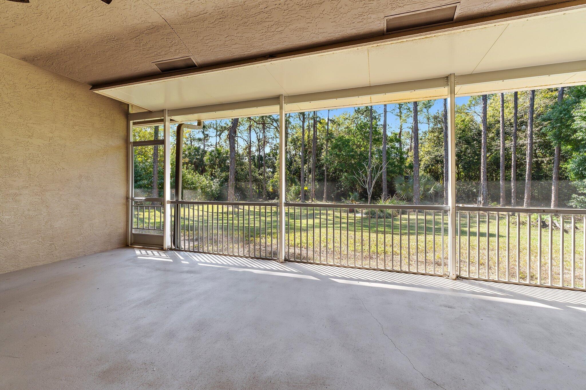 9608 Mockingbird Trail Jupiter, FL 33478 - Photo 16 of 49 Screened porch