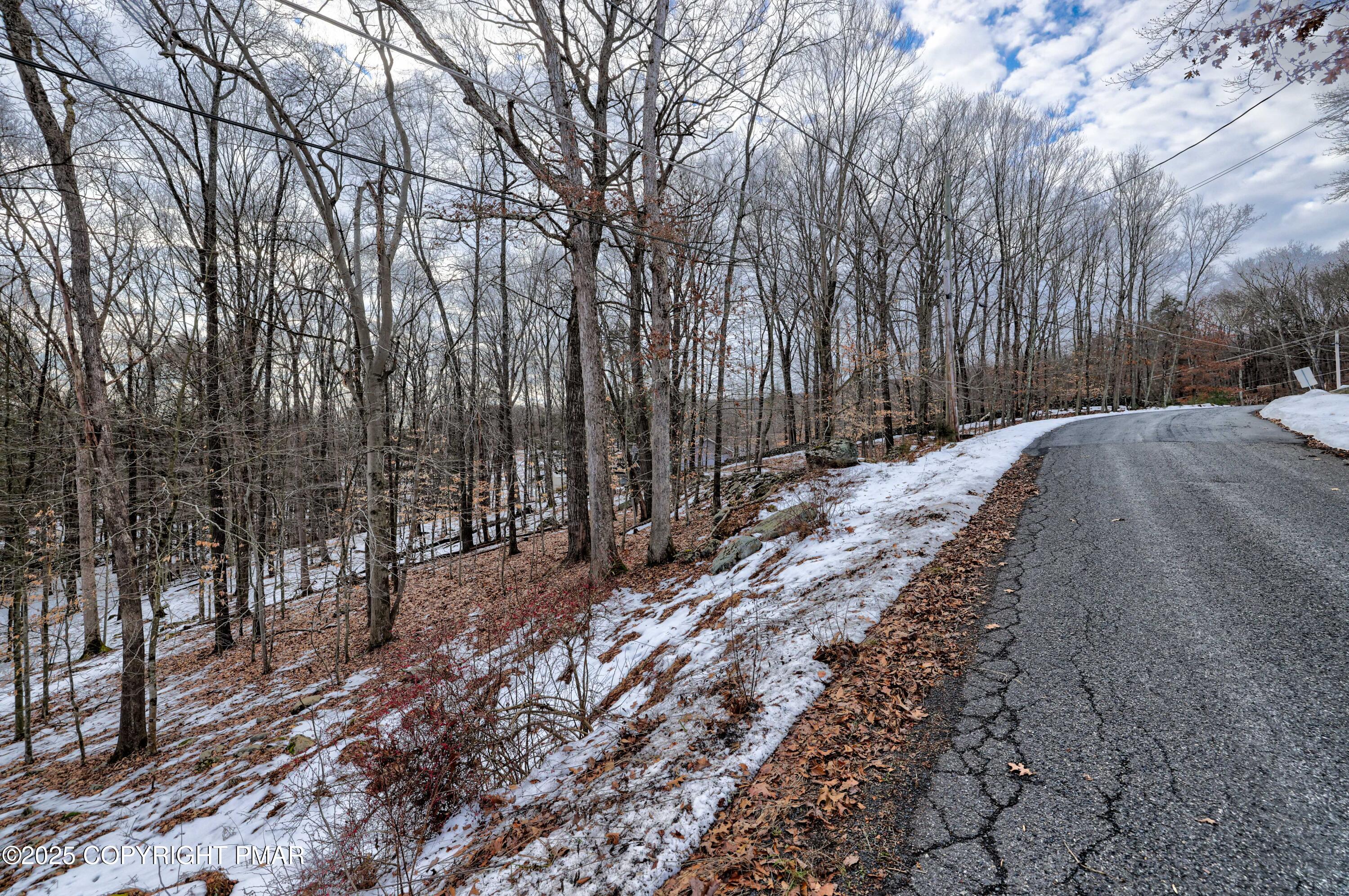 Lot 679 Racoon Court Bushkill, PA 18324 - Photo 6 of 15 a view of a backyard of the house