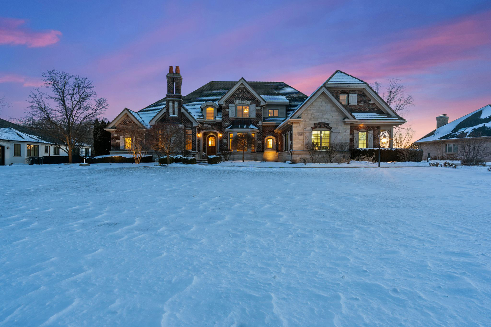 109 Singletree Road Orland Park, IL 60467 - Photo 2 of 66 a front view of a house with a yard and garage