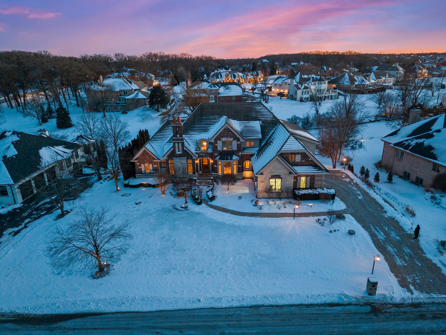 109 Singletree Road Orland Park, IL 60467 - Photo 3 of 66 an aerial view of a house with a yard