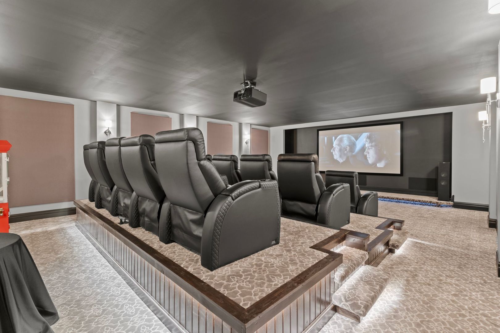 109 Singletree Road Orland Park, IL 60467 - Photo 43 of 66 a living room with furniture a flat screen tv and a table