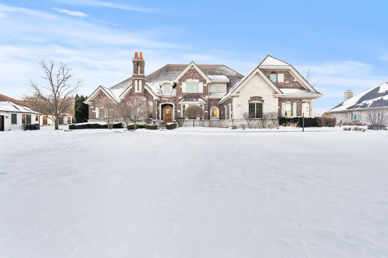 109 Singletree Road Orland Park, IL 60467 - Photo 8 of 66 a view of a road with a house in the background