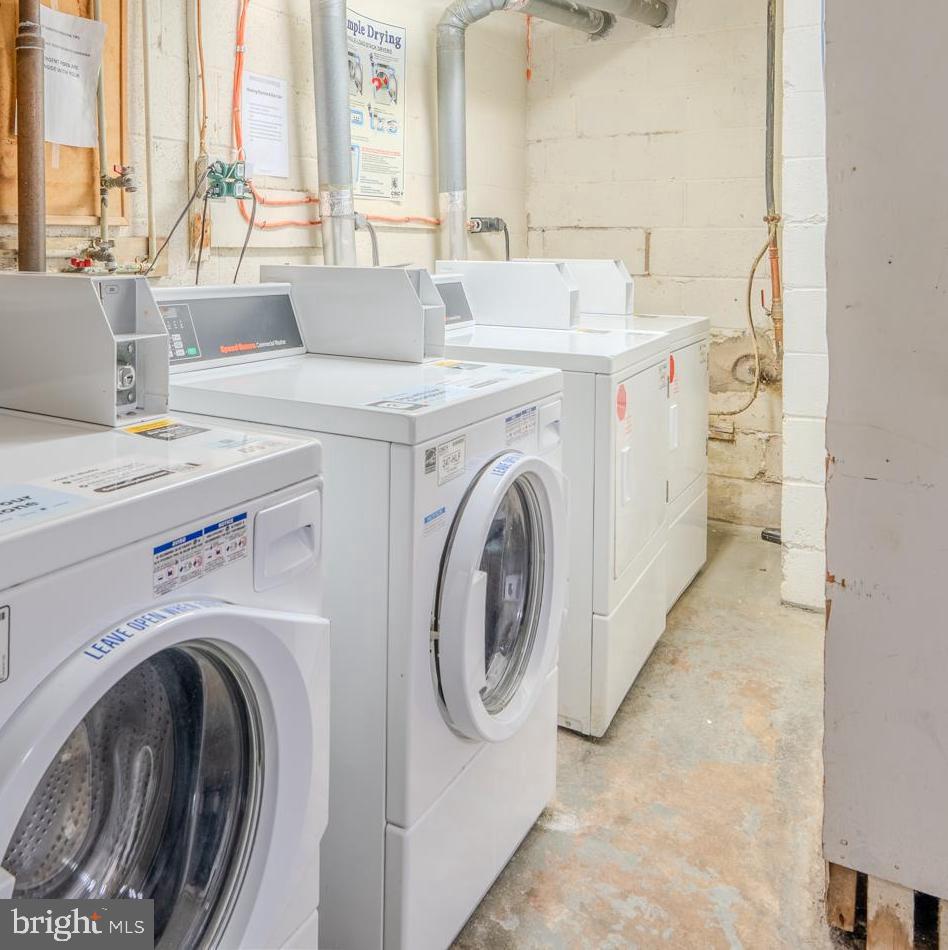 1016 West Baltimore Pike, Unit C11 Media, PA 19063 - Photo 17 of 18 a utility room with dryer and washer