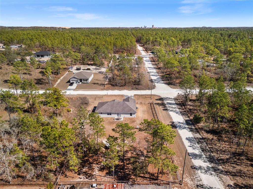 15335 Fleetwood Road Weeki Wachee, FL 34614 - Photo 40 of 40 an aerial view of residential houses with outdoor space