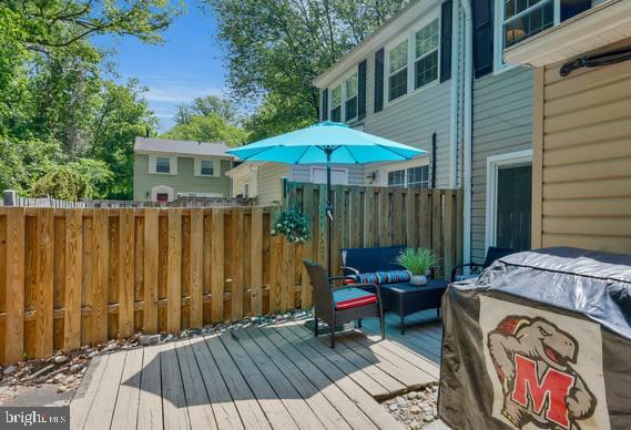 1755 Carry Place Crofton, MD 21114 - Photo 34 of 38 Deck that backs to trees