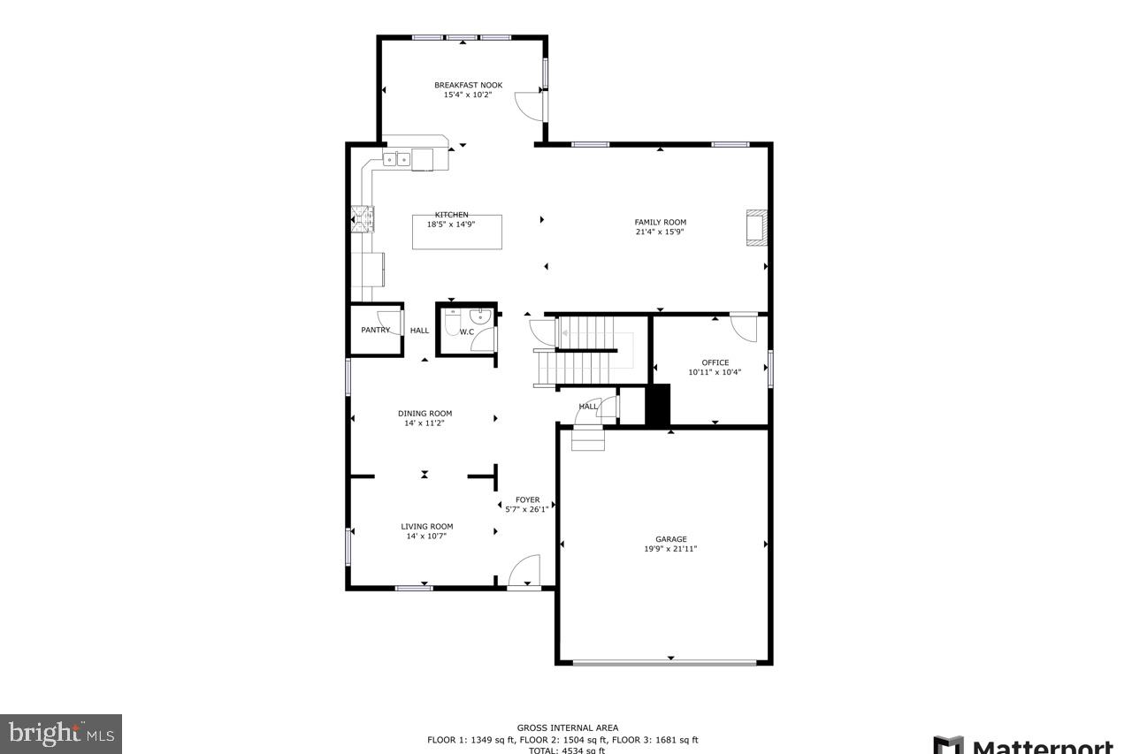15064 North Ridge Boulevard Culpeper, VA 22701 - Photo 64 of 65 Main Level Floor Plan