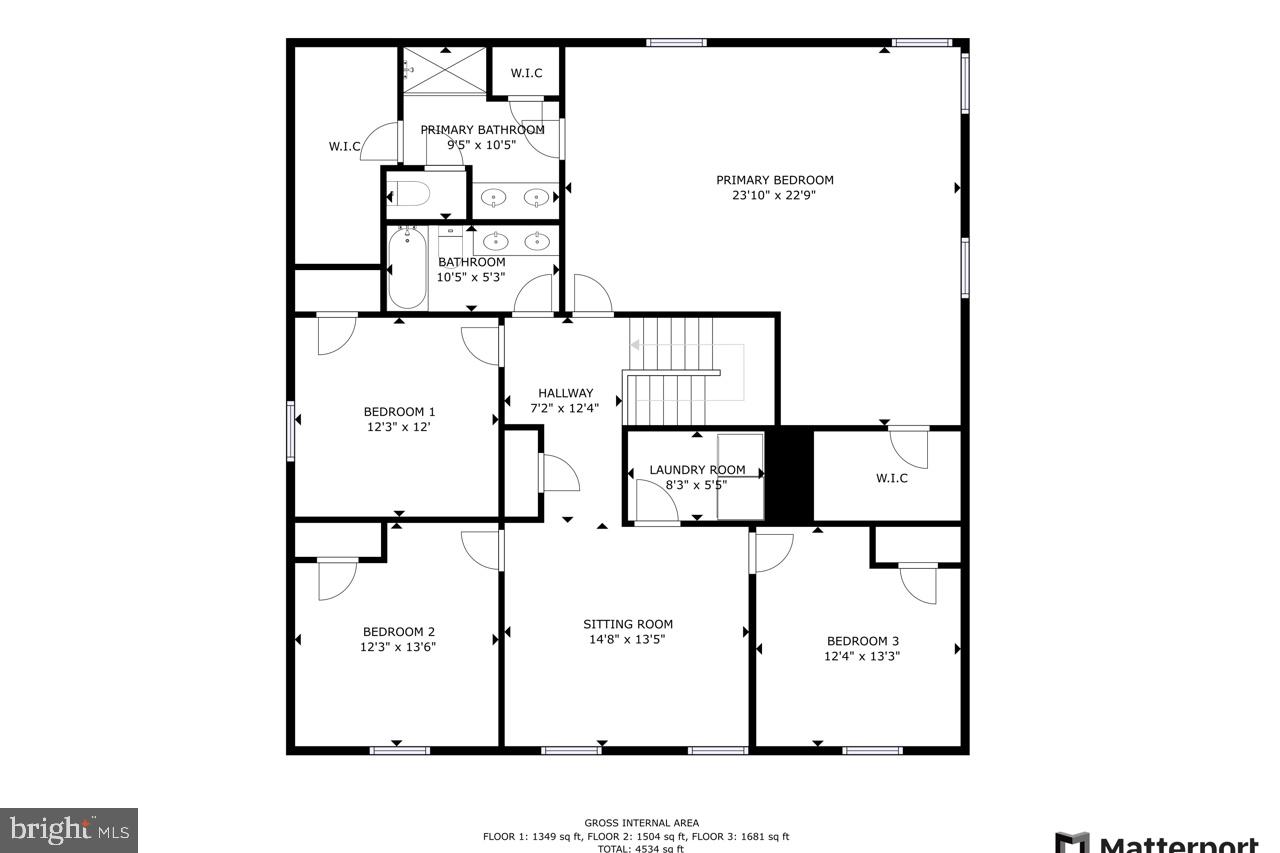 15064 North Ridge Boulevard Culpeper, VA 22701 - Photo 65 of 65 Upper Level Floor Plan