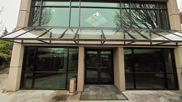 a view of a entrance door of the house