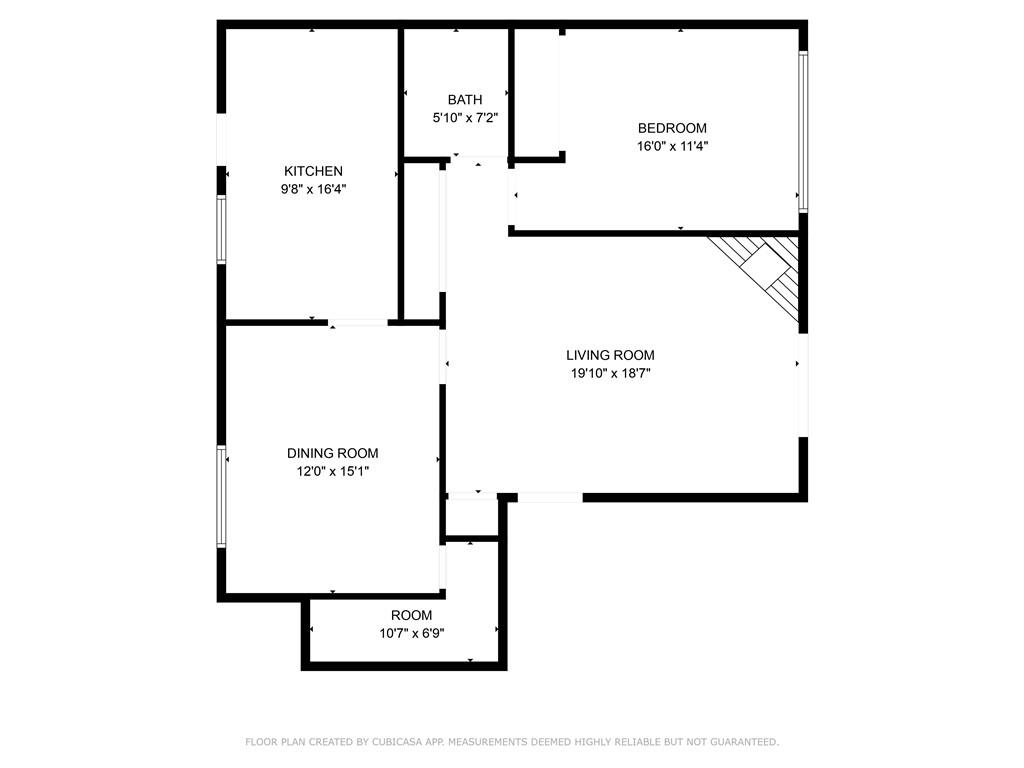 407 Old Mill Road Southfields, NY 10975 - Photo 4 of 29 Plan by Cubicasa with measurements deemed accurate