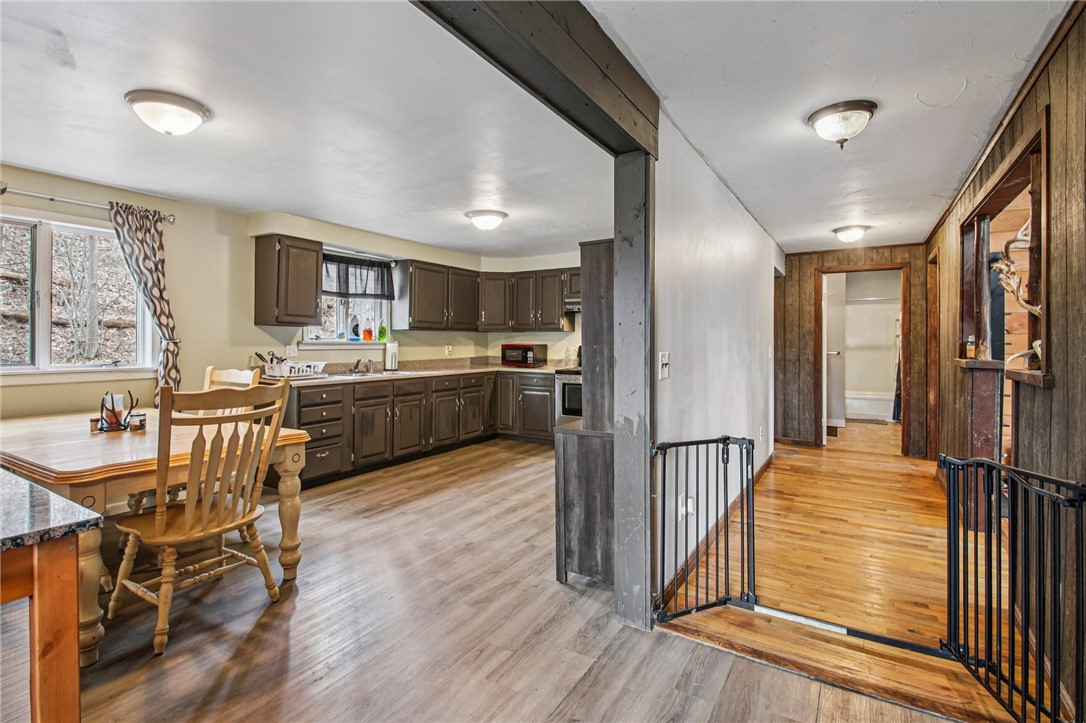6910 Conesus Springwater Road Conesus, NY 14435 - Photo 7 of 30 Hallway to kitchen