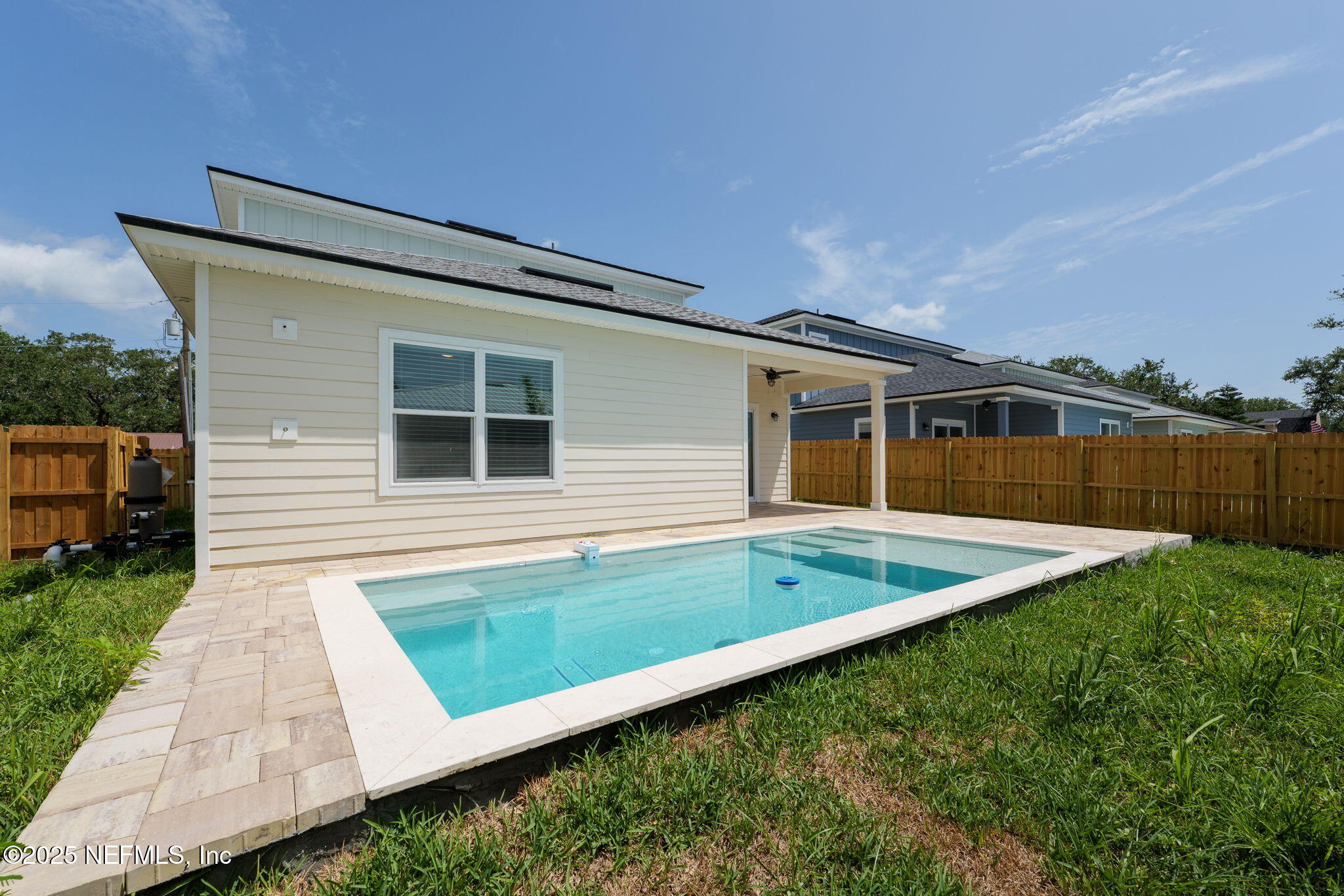 609 Twenty Second Street St. Augustine, FL 32084 - Photo 34 of 34 a view of a house with backyard