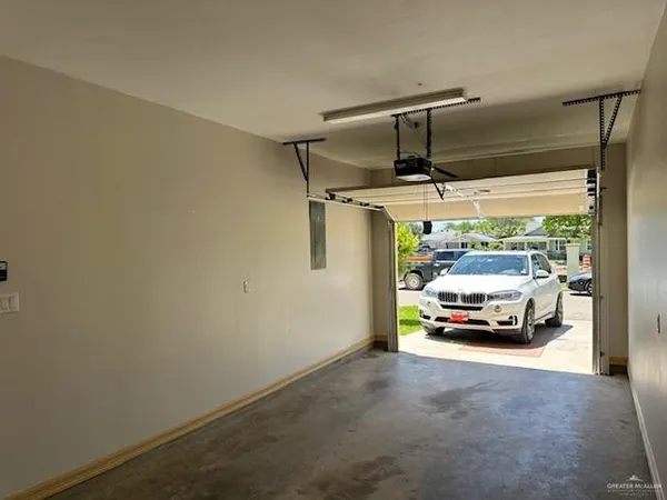 a view of car garage