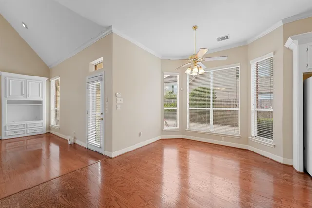 a living room with furniture fireplace and a flat screen tv