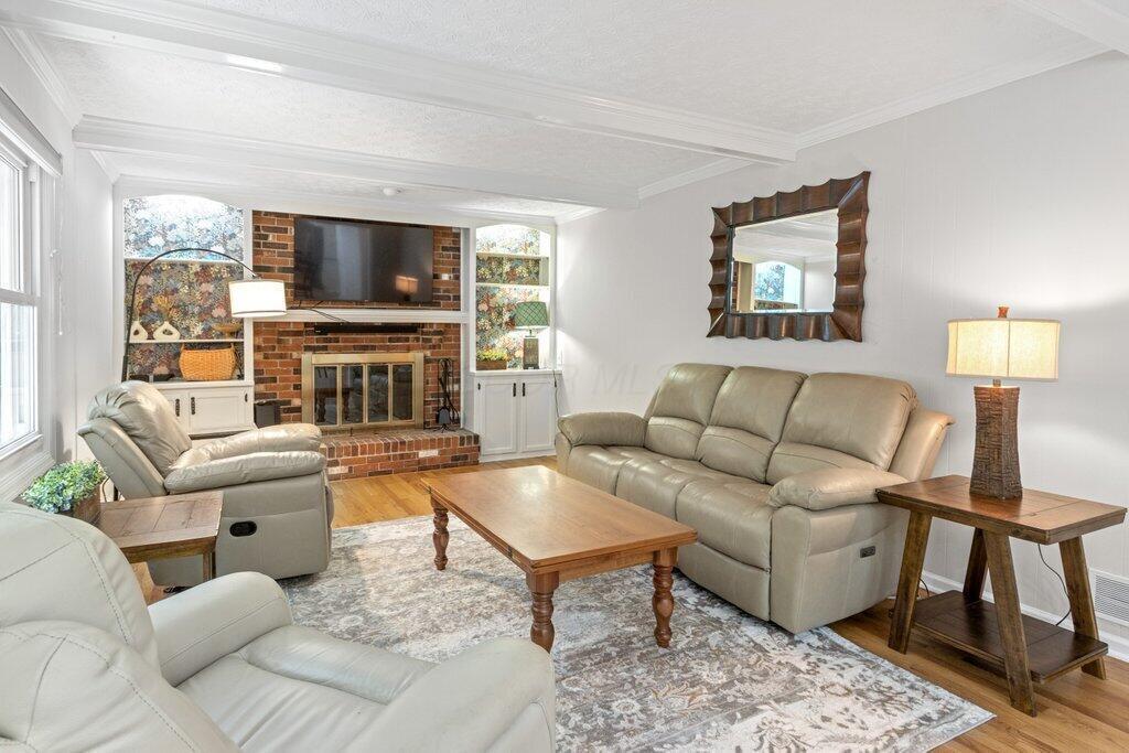 737 Autumn Branch Road Westerville, OH 43081 - Photo 7 of 43 Family Room with Fireplace